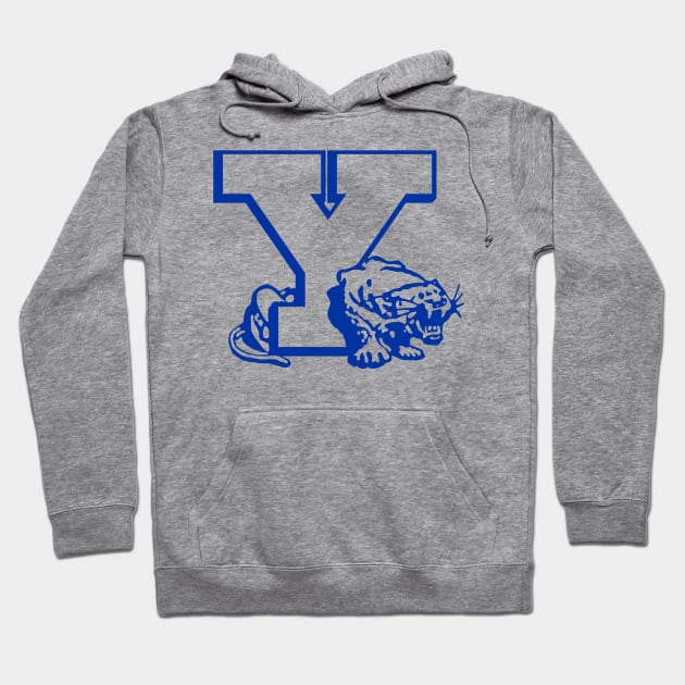 BYU Vintage Logo Hoodie by RoyalCougar